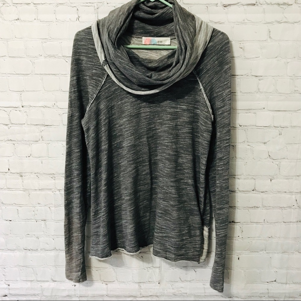 Free People Beach pull over cow neck cotton top. Women’s medium
